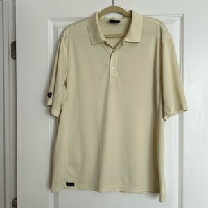 Cleveland Classics men’s polo, cream color